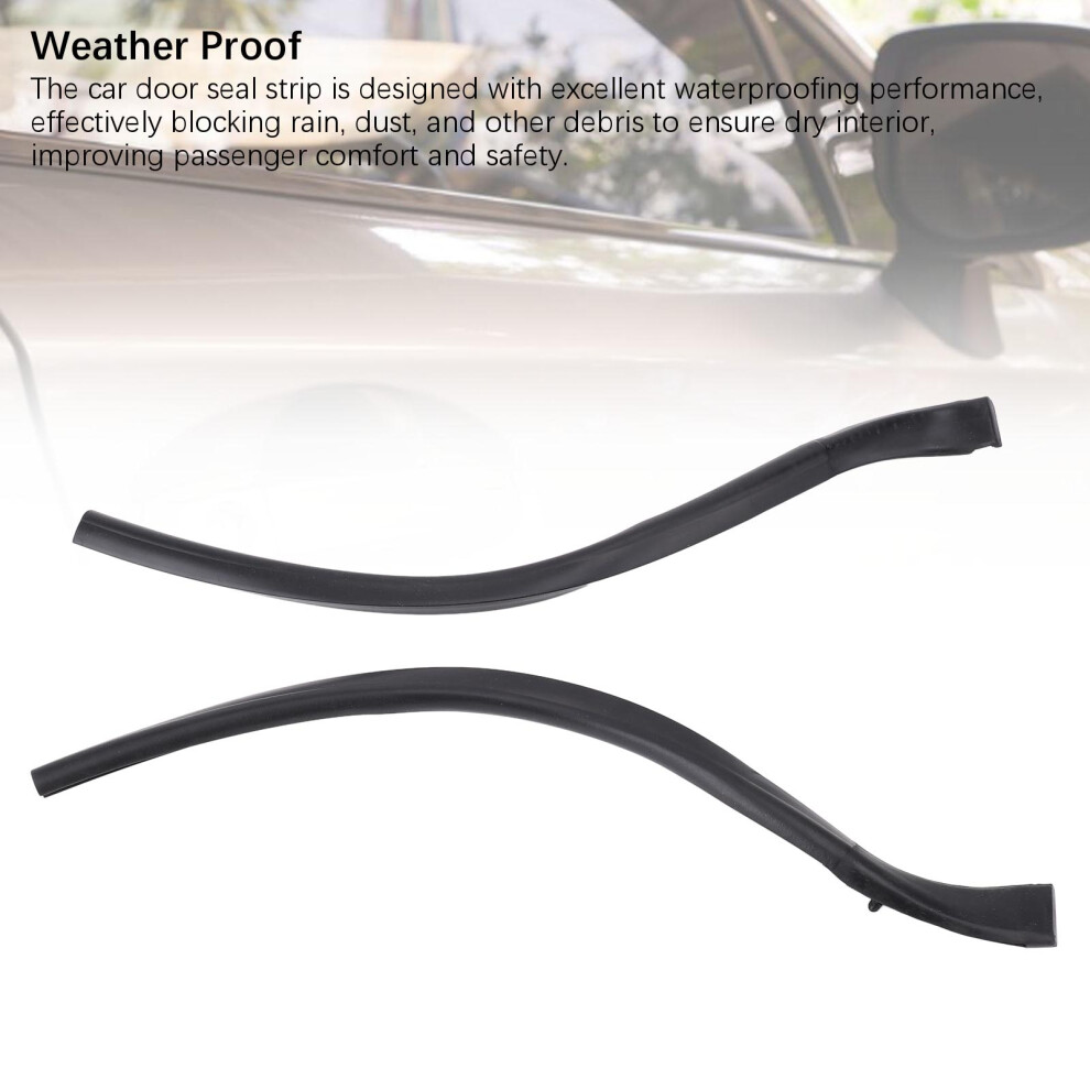 Front Door Weatherstrip Trim 1792620 Rubber 7055741505133