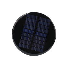 72 mm rundes Solarpanel, 4,5 V, 80 mA, hocheffiziente