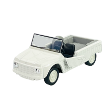 WELLY OLD TIMER 1968 CITROEN MEHARI WITHOUT A ROOF WHITE 1:34 NEW METAL MODEL