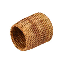5X Rattan Chopsticks Tube Shovel Spoons Bucket Dinner Knives Forks Tableware Storage Box Home Storage Baskets B
