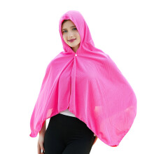 Poncho de protection solaire respirant, serviette de bain-Rouge