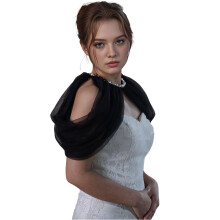 Belle enveloppe de mariage transparente améliorant-Noir