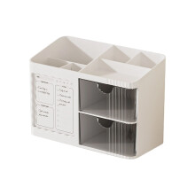 Support d'instrument d'écriture multi-sections raffiné-Blanc