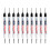 Marqueur à Double extrémité à portée profonde,-noir et blanc 1