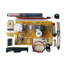 Kits DIY 2P2 Tubo EletrôNico de Lâmpada ÚNica RáDio Onda MéDia Kits de RáDio 2P3