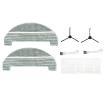 För Pursonic M8pro Sopmaskintillbehör Rengöringsduk Sidoborste Filter Ersättningspaket Borste