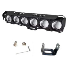 6 Lens Motorcycle LED Spotlight Dual Color Hi/Low  Fog Lamps for Car Trucks SUV UTV 12V 24VMini Lens Headlight