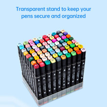 168 Colors Drawing Markers Set