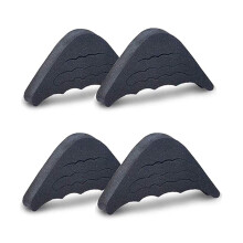 2 Pairs Shoe Filler Toe Inserts for Shoes Too  for Women Shoe Fillers Adjustable for Shoes Men Adult (Black)