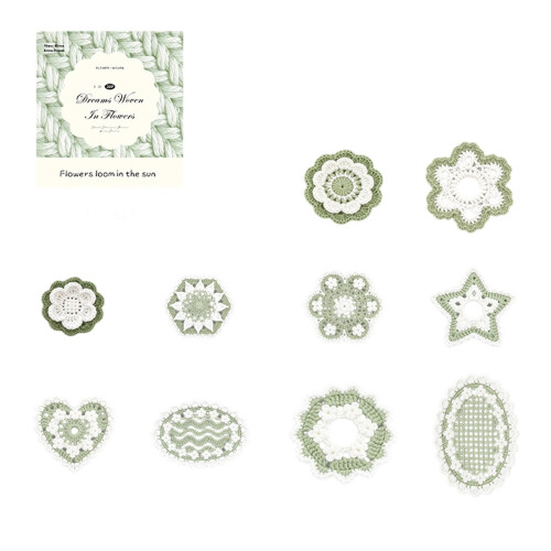 Scrapbook Sticker Journaling Sticker Book Aesthetic-Type 4