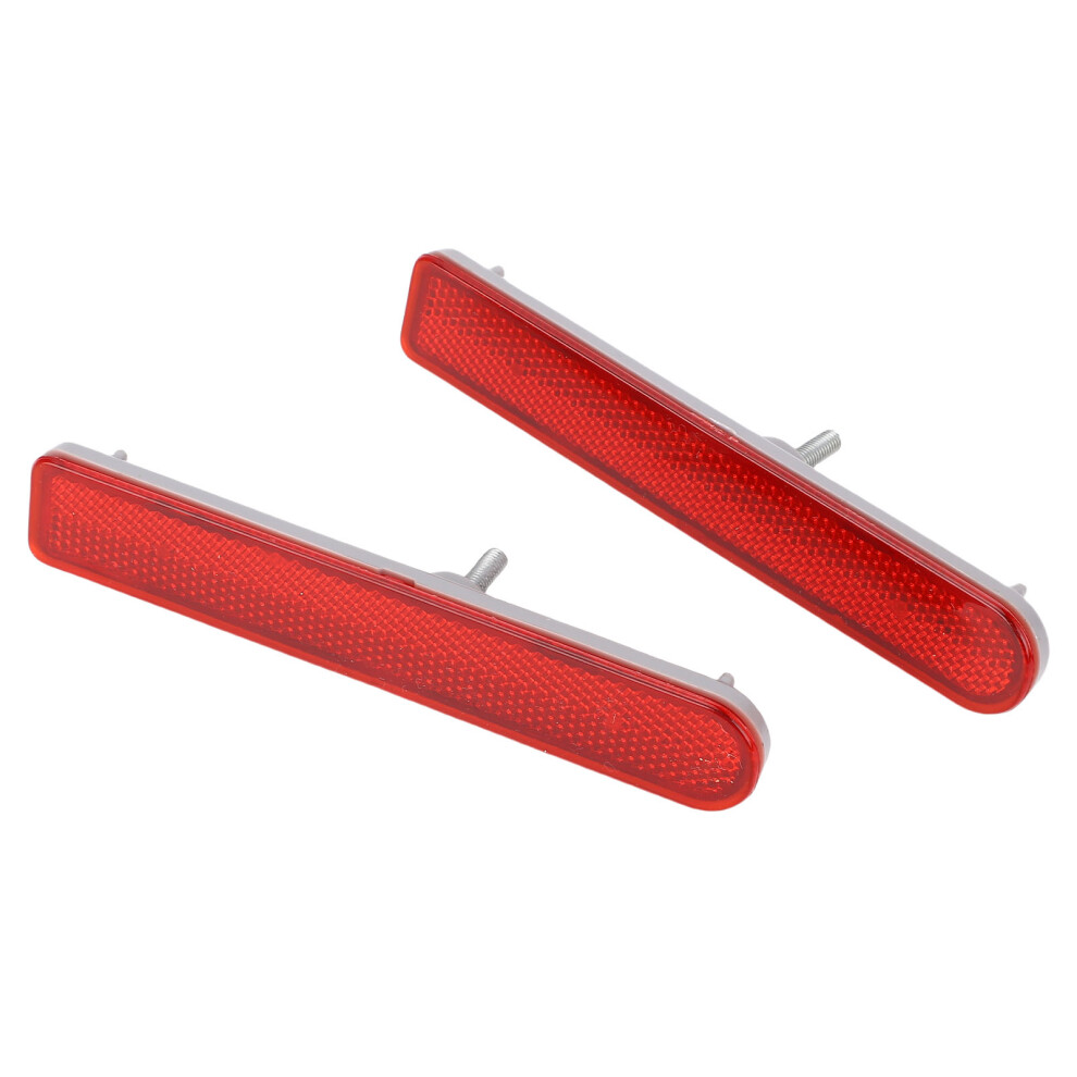 Rear Bumper Reflector Lens Pair For Fj Cruiser Red 7055741505287