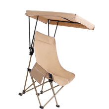 Chaise extérieure de soutien à haut dossier avec-Objectif kaki