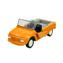 WELLY OLD TIMER 1968 CITROEN MEHARI ORANGE 1:34 NEW METAL MODEL