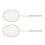 Carbon Composite Badminton Racket Boys Girls 8