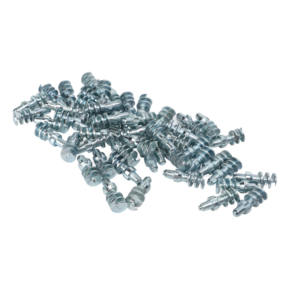 50 Tyre Spikes Anti-Slip Studs Silver 7055741524608