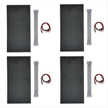 4Pcs P5 Indoor LED Screen Panel 64X32 LED Display Module 16 Scan Full Color LED Electronic Screen Display 320X160mm