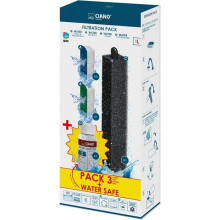 Aquarium Pflege Set - CIANO - Größe L - 3 Kartuschen - Conditioner - Wasserbehandlung