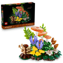 LEGO Botanicals 11505 Los Champiñones del Bosque - Set para Adultos - Plantas Artificiales
