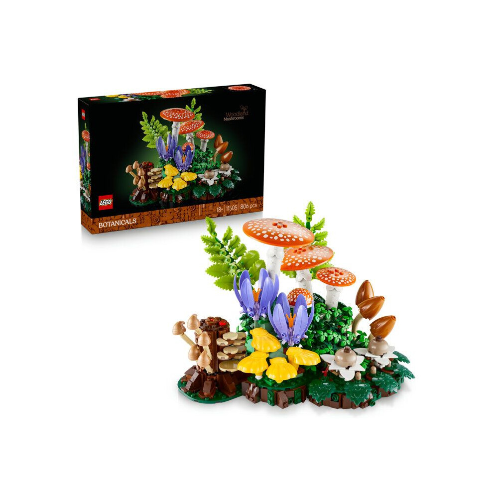 Lego Kids Botanicals Building Block - Wood Mushrooms - Image 12