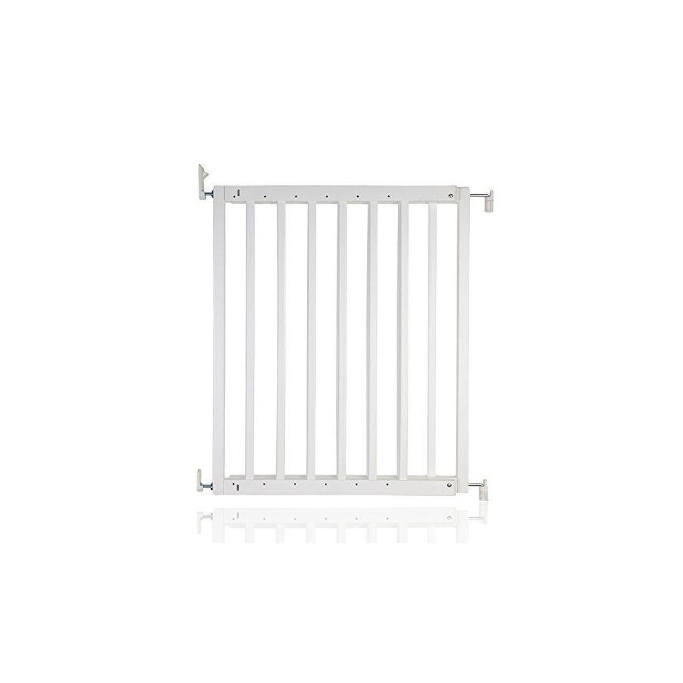 Safetots (White) Chunky Wooden Screw Fit Stair Gate