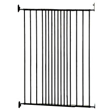 (Black) Safetots Extra Tall Screw Fitted Baby Stair Gate