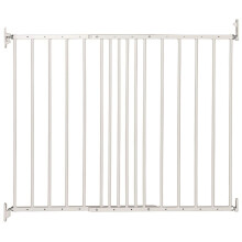 (White) Safetots Extending Metal Gate 62.5cm-106.8cm