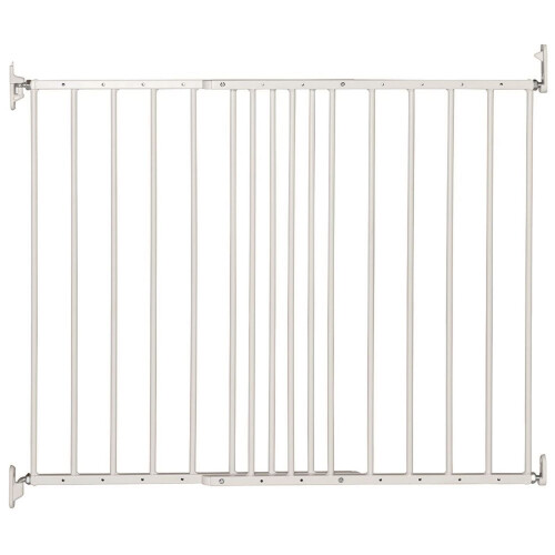 Safetots (White) Safetots Extending Metal Gate 62.5cm-106.8cm