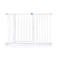 (Blanco, 118.2cm - 125.2cm) Bettacare Puerta Para Mascotas con Cierre Automático