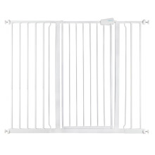 (White, 120.3cm - 127.9cm) Safetots Extra Tall Pressure Fit Gate