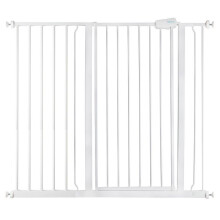 (White, 113.8cm - 121.4cm) Safetots Extra Tall Pressure Fit Gate