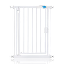 (Blanco, 61cm - 66.5cm) Bettacare Puerta Para Mascotas con Cierre Automático