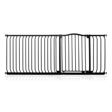 (Matt Black, 189cm - 198cm) Safetots Curved Top Safety Gate