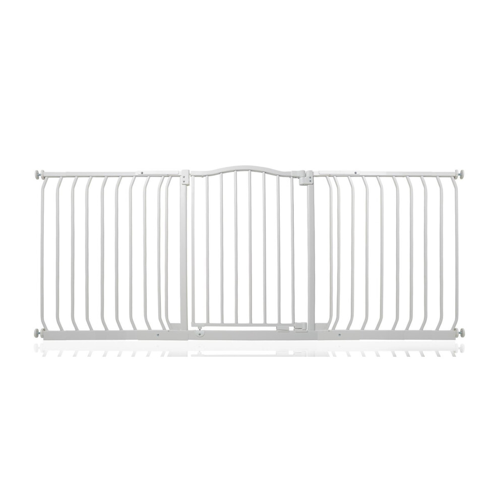 Safetots (Matt 179Cm - 188Cm) Curved Top Safety Gate White