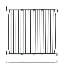 (120cm - 130cm, Black) Safetots Eco Screw Fit Baby Gate