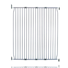 (130cm - 140cm, Grey) Safetots Extra Tall Eco Screw Fit Baby Gate