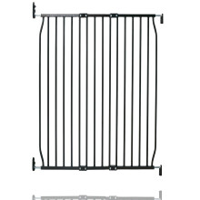 (90cm - 100cm, Black) Safetots Extra Tall Eco Screw Fit Baby Gate