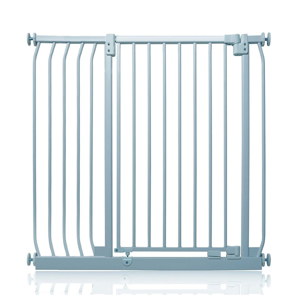 Safetots (Matt 98Cm - 107Cm) Extra Tall Elite Safety Gate Grey
