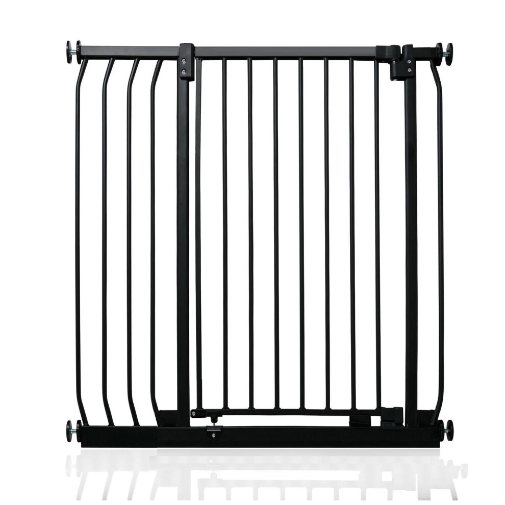 Safetots (Matt 89Cm - 98Cm) Extra Tall Elite Safety Gate Black