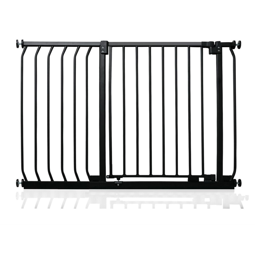 Safetots (Matt 98Cm -107Cm) Elite Pressure Safety Gate Black