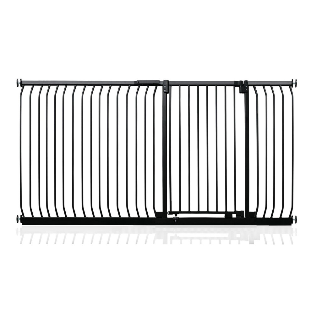 Safetots (Matt 198Cm - 207Cm) Extra Tall Elite Safety Gate Black