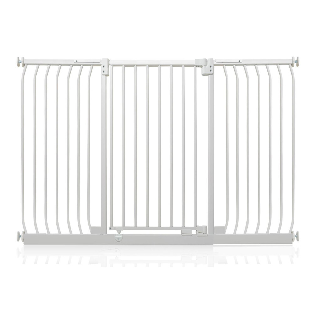 Safetots (Matt White, 161Cm - 170Cm) Extra Tall Elite Safety Gate