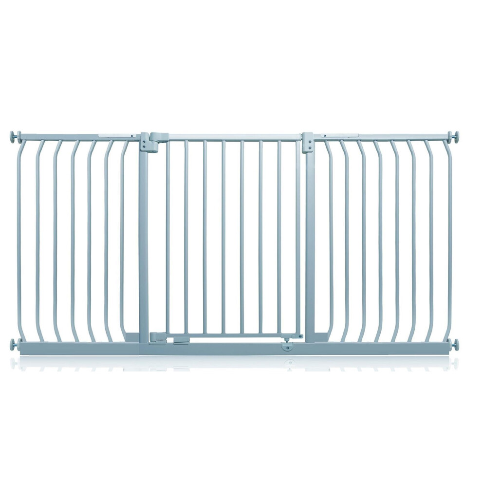 (Matt 170Cm - 179Cm) Elite Pressure Safety Gate Grey Safetots