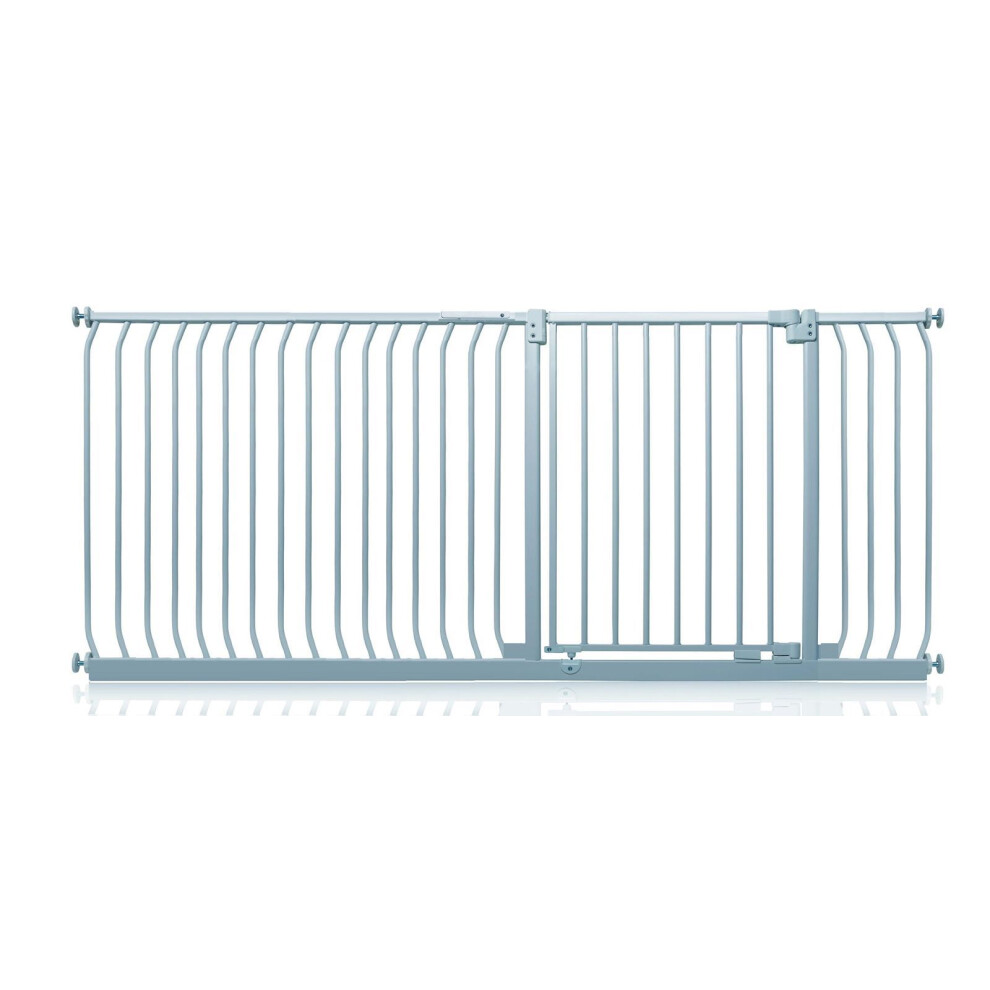 (Matt 198Cm - 207Cm) Elite Pressure Safety Gate Grey Safetots
