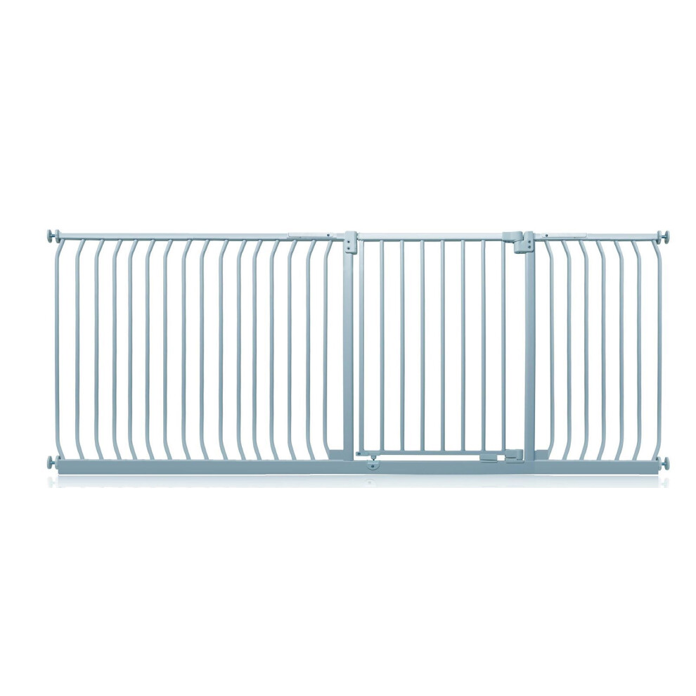 (Matt 225Cm - 234Cm) Elite Pressure Safety Gate Grey Safetots
