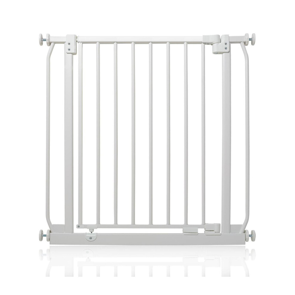 (Matt 65.5Cm - 74.5Cm) Elite Pressure Safety Gate White Safetots