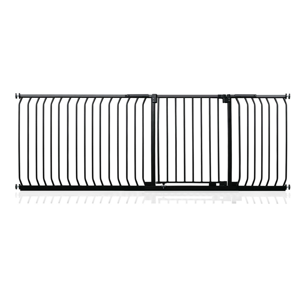 (Matt 207Cm - 216Cm) Elite Pressure Safety Gate Black Safetots