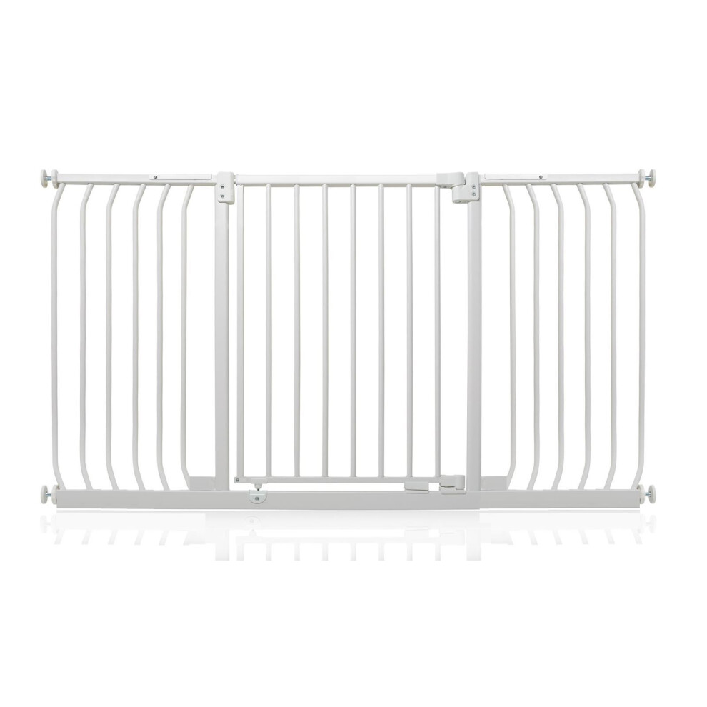 Safetots (Matt 143Cm - 152Cm) Elite Pressure Safety Gate White