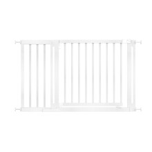 (White, 125cm - 133cm) Safetots Wooden Elegance Gate