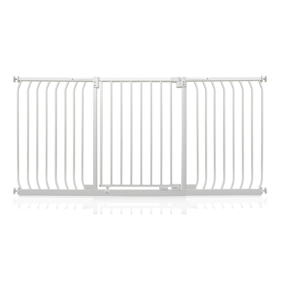 (Matt 179Cm - 188Cm) Elite Pressure Safety Gate White Safetots
