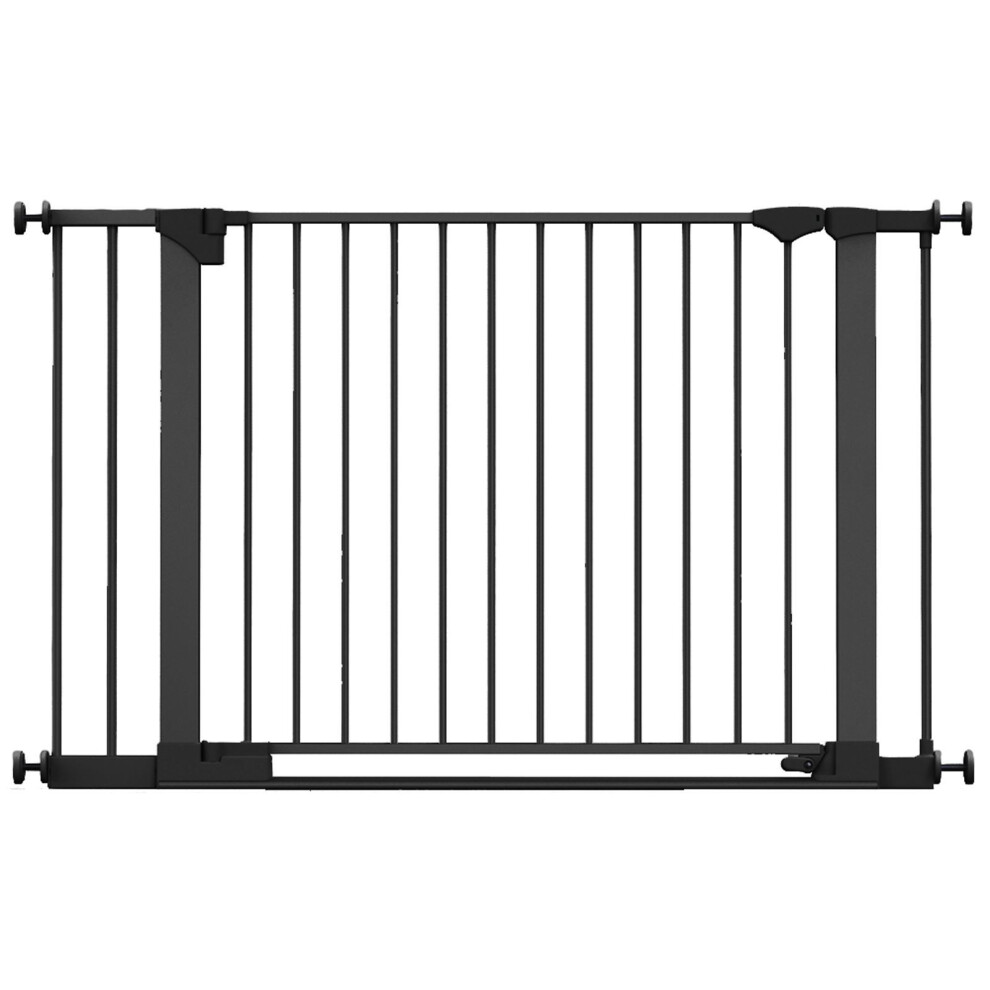 (, 117Cm - 124Cm) Safestep Baby Gate Black Safetots